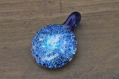 Memorial Pendant "Galaxy" Memorial Jewelry Memorial Keepsake Cremation Jewelry Galaxy Stars Memorial Pendant Gift Starry Night Glass Art