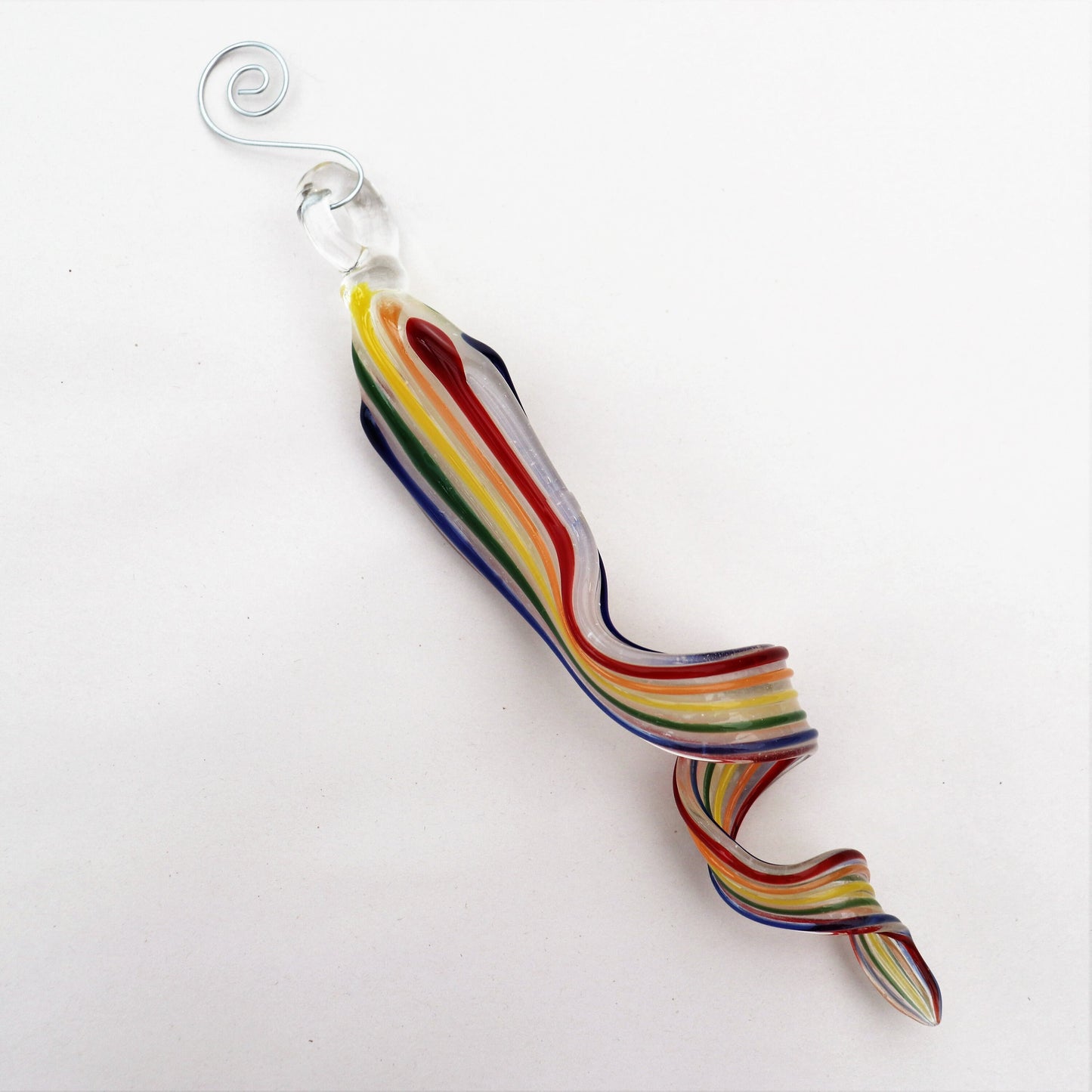 Rainbow Bridge Ribbon Ornament Pet Memorial Ornament Sun Catcher Christmas Ornament for the Loss of a Pet Urn for Ashes Ornaments