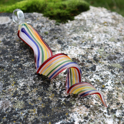 Rainbow Bridge Ribbon Ornament Pet Memorial Ornament Sun Catcher Christmas Ornament for the Loss of a Pet Urn for Ashes Ornaments